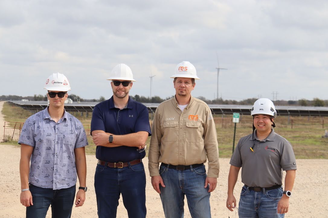Acciona energy site tour